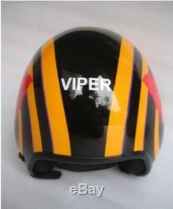 Top Gun Viper Flight Helmet Movie Prop Pilot Naval Aviator Usn Navy
