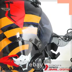 Top Gun Viper HGU-33 Flight Helmet Movie Prop Pilot Aviator USN + MBU Mask Rep Top Gun Viper HGU-33 Flight Helmet Movie Prop Pilot Aviator USN + MBU Mask Rep