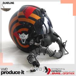 Top Gun Viper HGU-33 Flight Helmet Movie Prop Pilot Aviator USN + MBU Mask Rep Top Gun Viper HGU-33 Flight Helmet Movie Prop Pilot Aviator USN + MBU Mask Rep