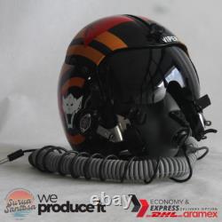 Top Gun Viper Hgu-33 Flight Helmet + Mbu-12/p Mask Movie Prop Pilot Aviator Usn