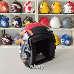 Top Gun Viper Hgu-33 Flight Helmet Movie Prop Pilot Naval Aviator Usn Navy + Pin