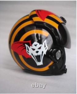 Top Gun Viper Hgu-33 Flight Helmet Movie Prop Pilot Naval Aviator Usn Navy + Pin