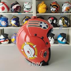 Top Gun Wolfman Hgu-33 Flight Helmet Movie Prop Pilot Aviator Usn Navy+ T-shirt