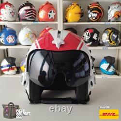 Top Gun Wolfpack HGU-33 Flight Helmet Prop Pilot Naval Aviator USN Navy + HL Bag