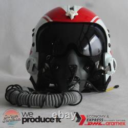 Top Gun Wolfpack Hgu-33 Flight Helmet + Mbu-12/p Mask Movie Prop Pilot Aviat Usn