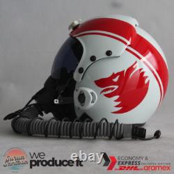 Top Gun Wolfpack Hgu-33 Flight Helmet + Mbu-12/p Mask Movie Prop Pilot Aviat Usn