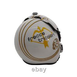Tricolori 50 Years Hgu-33 Flight Helmet Movie Prop Pilot Naval Aviator Usn Navy Tricolori 50 Years Hgu-33 Flight Helmet Movie Prop Pilot Naval Aviator Usn Navy