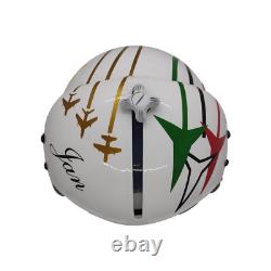 Tricolori 50 Years Hgu-33 Flight Helmet Movie Prop Pilot Naval Aviator Usn Navy Tricolori 50 Years Hgu-33 Flight Helmet Movie Prop Pilot Naval Aviator Usn Navy