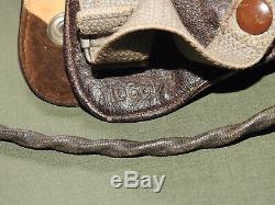 US Army AAF WW2 8TH AIR FORCE FIGHTER PILOT BRITISH WIRED TYPE C FLIGHT HELMET