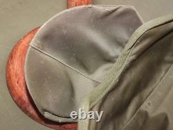US Army AAF WW2 B-17 Bomber Pilot M4A2 Flak Helmet Antique Vtg Old Flight Rare
