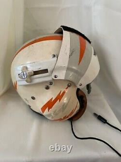 US Coast Guard Pilot's Dual Visor Flight Helmet Rare