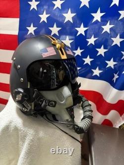 US Fighter Pilot Helmet Aviation Gear M/L Size Flight Helmet From Japan