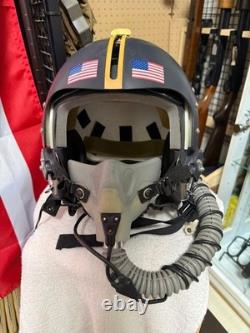 US Fighter Pilot Helmet Aviation Gear M/L Size Flight Helmet From Japan