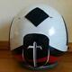US HGU Pilot Flight Helmet -55/p White Color Collector Item Very rare U. S Force