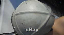 US Navy H-4 Pilot Flight Helmet Size Large Rare Maker