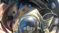 US Navy H-4 Pilot Flight Helmet Size Large Rare Maker