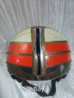 US Navy Vietnam Era Flight Pilot Helmet Jet Fighter 60s