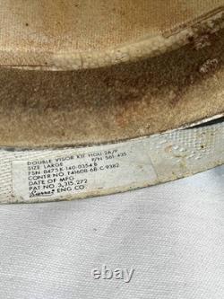 US Pilot Aviation Helmet 1950s-80s Surplus Used As-Is From Japan