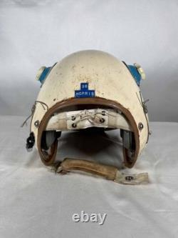 US Pilot Aviation Helmet 1950s-80s Surplus Used As-Is From Japan