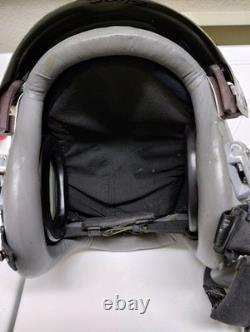 USAF Gentex HGU-55/P Flight Helmet With Mbu Mask Fighter Pilot Dual Visor
