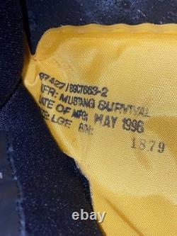 USAF Gentex HGU-55 Pilot Flight Helmet Size L with MBU-20/P and flight suit 1996