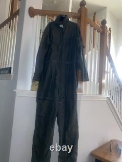 USAF Gentex HGU-55 Pilot Flight Helmet Size L with MBU-20/P and flight suit 2008