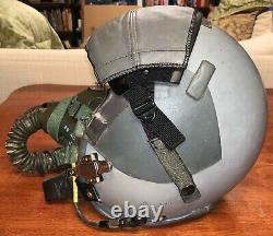 USAF HGU 55/P Gentex Flight F-16 F-111 Pilot Helmet & MBU5/P Oxygen Mask NAMED