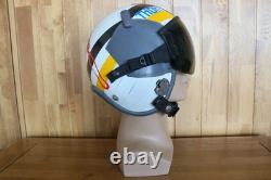 USAF Navy Fighter Pilot Helmet Gentex Helmet Pull Down Sunvisor $750