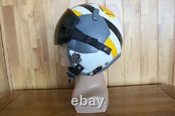 USAF Navy Fighter Pilot Helmet Gentex Helmet Pull Down Sunvisor $750