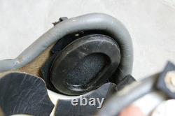 USAF Navy Fighter Pilot Helmet Gentex Helmet Pull Down Sunvisor $750