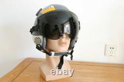 USAF Pilot Flight Helmet Hgu-55/p Black Sunvisor