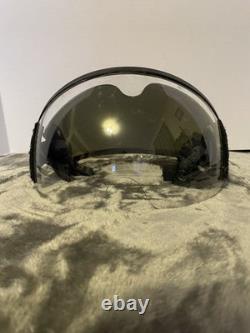 USED GENTEX HGU 55 or 84 FLIGHT PILOT HEMET DUAL VISORS