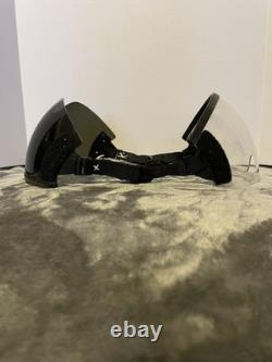 USED GENTEX HGU 55 or 84 FLIGHT PILOT HEMET DUAL VISORS