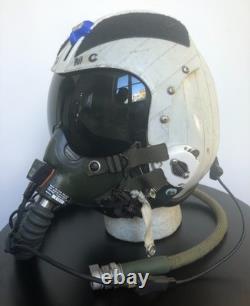 USMC HGU-33 fighter pilot flight helmet F-4, F-18, Harrier AV-8, size medium USMC HGU-33 fighter pilot flight helmet F-4, F-18, Harrier AV-8, size medium