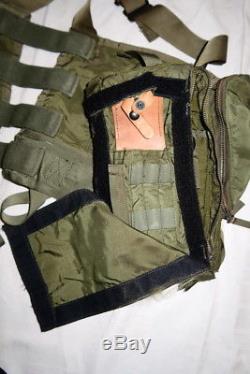 USN Pilot Gear Lot MA-2 Torso Harness No Flight Helmet SV-2A Survival Vest Kit