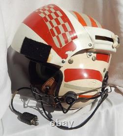 USN, USMC, USCG Pilot & Aircrew Dual Visor Flight Helmet Type SPH-3B Size XLarge