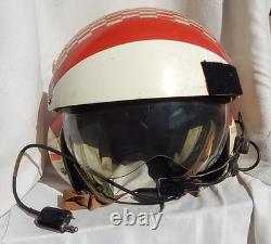 USN, USMC, USCG Pilot & Aircrew Dual Visor Flight Helmet Type SPH-3B Size XLarge