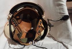 USN, USMC, USCG Pilot & Aircrew Dual Visor Flight Helmet Type SPH-3B Size XLarge