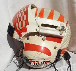 USN, USMC, USCG Pilot & Aircrew Dual Visor Flight Helmet Type SPH-3B Size XLarge