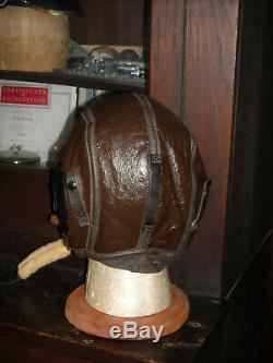 Us Navy Slote & Klein Winter Flight Pilot Aviator Helmet Sz Extra Large