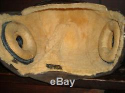 Us Navy Slote & Klein Winter Flight Pilot Aviator Helmet Sz Extra Large