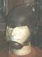 Us Navy Ww2 1092 Flight Pilot Helmet Sz 7 1/4 Th 37 Repro Reciever & Loom