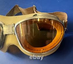 Us Navy/usmc Chas. Fischer Mkii Pilot Flying Goggles