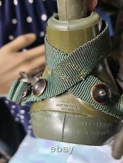 Usaf Mbu Oxygen Mask Facepiece Adapter Hose Pilot Flight Helmet Long Narrow