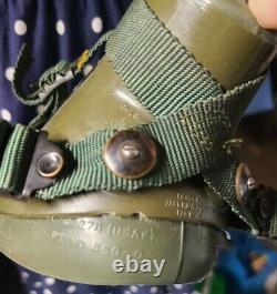 Usaf Mbu Oxygen Mask Facepiece Adapter Hose Pilot Flight Helmet Long Narrow