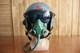 Used Air Force Fighter Pilot Flight Helmet, Oxygen Mask