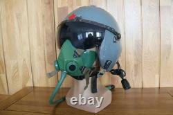 Used Air Force Fighter Pilot Flight Helmet, Oxygen Mask