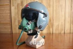 Used Air Force Fighter Pilot Flight Helmet, Oxygen Mask