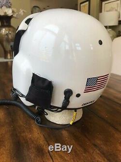 Used Civilian Hgu56 Gentex Flight Helmet, Anr Hgu 56 Helicopter Pilot Commercial