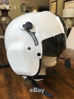 Used Civilian Hgu56 Gentex Flight Helmet, Anr Hgu 56 Helicopter Pilot Commercial